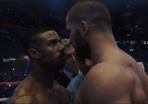 Michael b. Jordan as Adonis in Creed ll 🔥☄ Viktor Drago, Adonis Creed, Rocky Film, Patch Adams, Yt Videos, Imdb Movies, Movie Wall, Sports Movie, Black Entertainment