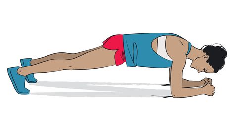 Stock image of person performing an RKC plank in forearm plank position Spiderman Plank, Up Down Plank, Forearm Plank, Plank Hip Dips, Build Core Strength, Strength Routine, Improving Posture, Plank Position, Plank Variations