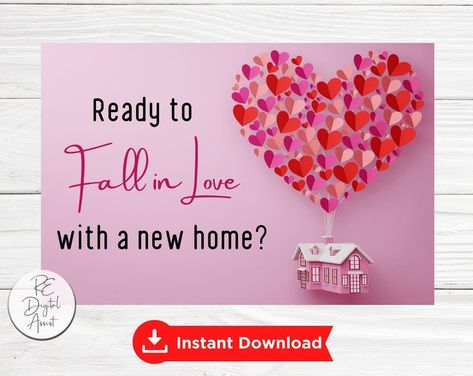 REdigitalassist - Etsy Valentine Real Estate Popbys, Real Estate Marketing Gifts, Show Low Arizona, Digital Assistant, Marketing Postcard, Valentine Notes, Real Estate Postcards, Marketing Gift, Valentines Day Messages