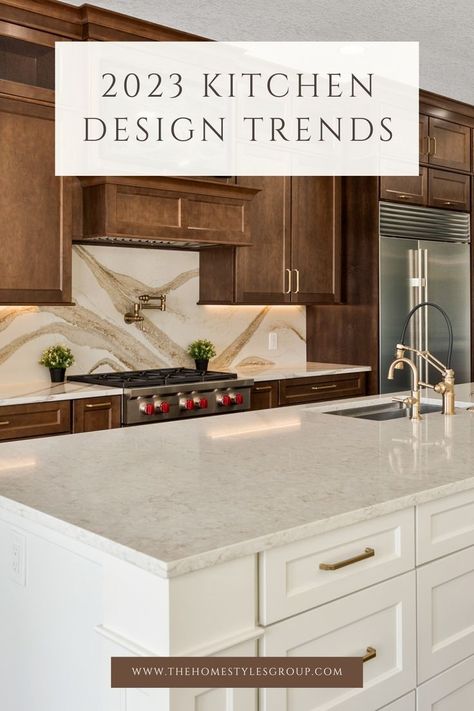 Kitchen Remodel Trends, Lake House Kitchen, Kitchen Redesign, Wood Kitchen Cabinets, Kitchen Design Trends, Kitchen Cabinet Colors, Kitchen Inspiration Design, Kitchen Trends, Kitchen Redo