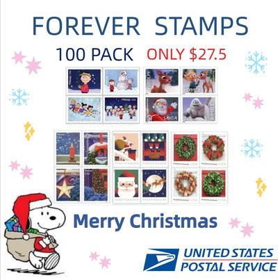 📣USPS Forever Stamp 2023... - Forever Postal Service Festive Wedding, Forever Stamps, United States Postal Service, 2023 Christmas, Christmas Stamps, Postal Service, Christmas Sale, Postage Stamps, Merry Christmas