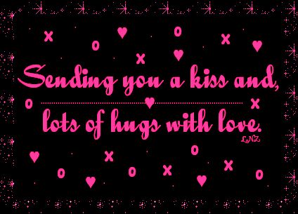 Sending you a kiss and lots of hugs with love love friendship animated romantic love quote friend romance i love you valentine's day Hugs And Kisses Images, Sending Kisses, Good Night Hug, Hug Images, Hug Gif, Hugs And Kisses Quotes, Night Love Quotes, Kissing Quotes, Good Night Love Quotes