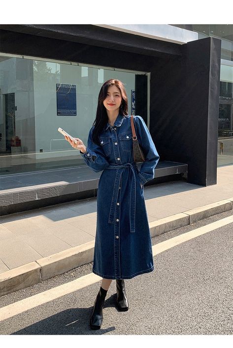 Ladies Chiffon Shirts, Striped Shirt Women, Skirt Y2k, Womens Denim Dress, Korean Dress, Chiffon Shirt, Work Wear Women, Shirt Skirt, Cardigans For Women