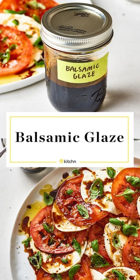 Balsamic Vinegarette, Balsamic Glaze Recipes, Italian Foods, Pork Steak, Balsamic Reduction, Grilled Veggies, Summer Berries, Glaze Recipe, Balsamic Glaze