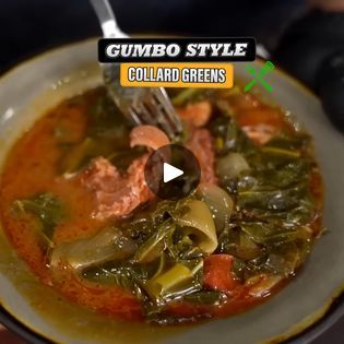 Gumbo Greens Recipe, Green Gumbo, Turkey Gumbo, Soul Food Cookbook, Holiday Must Haves, Chilli Soup, Slap Ya Mama, Ham And Cabbage, Baked Turkey Wings