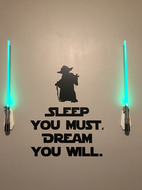 Starwars Nursery Themes, Star Wars Themed Nursery Boys, Nerd Nursery Ideas, Mandalorian Nursery, Boys Star Wars Nursery, Star Wars Nursery Ideas, Starwars Theme Baby Room, Star Wars Bedroom Ideas, Baby Boy Nursery Star Wars Theme