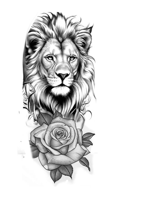 Lion Hand Tattoo For Women, Lion Drawing Tattoo, Miracle Tattoo, Lion And Rose Tattoo, Lion Hand Tattoo, Chest Tattoo Drawings, Baby Tattoo Designs, Tiger Tattoo Design, Palm Tattoos