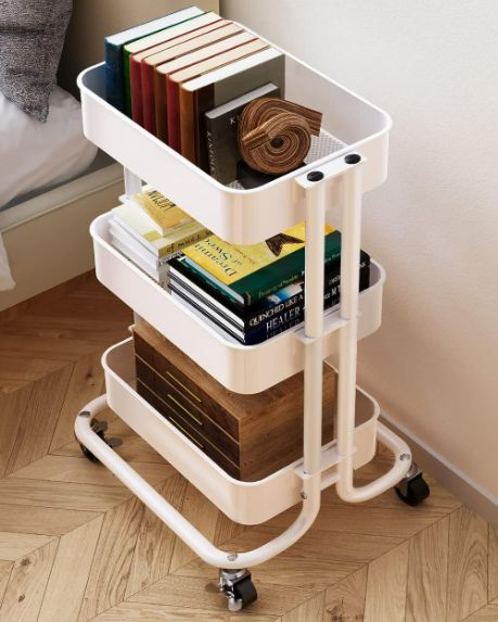 Rolling Utility Cart, Craft Cart, Tv Console Table, Utility Storage, File Cabinets, Utility Cart, Rolling Cart, Room White, Storage Cart