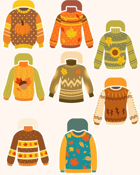 Its sweater weather!! Keep your pages cozy with our collection of Fall Ugly Sweater magnetic bookmark. Fall Sweater Illustration, Sweater Illustration, Knitted Wire, Graduation Cap Toppers, Reading Games, Faceless Portrait, Wall Rug, Magnetic Bookmarks, Wedding Topper