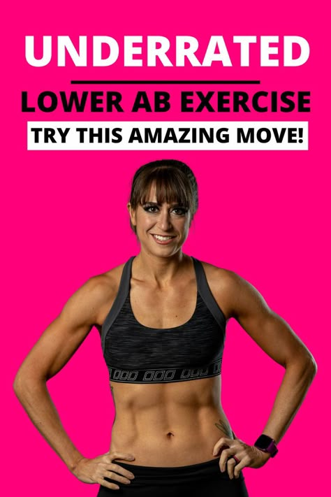 This amazing move is a great way to target your lower abs! Get Rid Of Love Handles, Rid Of Love Handles, Redefining Strength, Rectus Abdominis, Belly Fat Burner Workout, Best Workout For Women, Lower Belly Workout, Tummy Workout, Lower Abs Workout