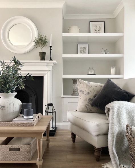 Snug Room, Living Room Transformation, New House Living Room, Victorian Living Room, Casa Country, Cosy Living, Living Room Decor Fireplace, Cosy Living Room, White Company