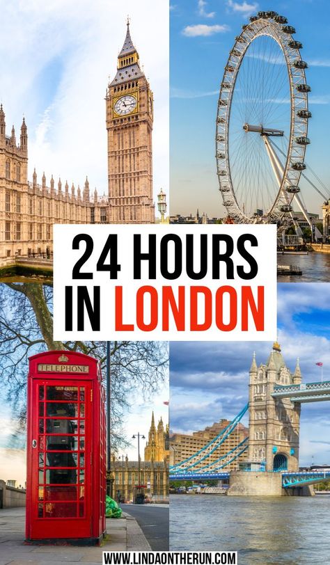 How To Spend 24 Hours in London | 1 day in london itinerary | the best 1 day london itinerary | one day in london things to do | London travel tips | how to see london in a day #london To Do London, 24 Hours In London, One Day In London, London Weekend, London England Travel, Day In London, London Itinerary, London Guide, London Instagram