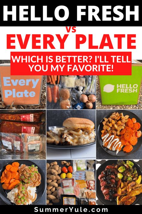 Every Plate Meal Delivery Recipes, Everyplate Meals, Hello Fresh Meals, Everyplate Recipes, Hello Fresh Menu, Meal Kit Delivery Service, Chefs Plate, Healthy Low Calorie Meals, Hello Fresh Recipes