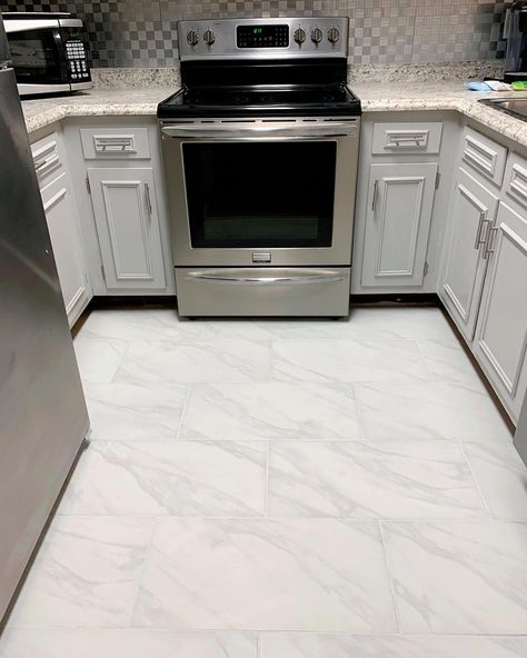 Marble Look Vinyl Plank Flooring, Lvp Kitchen Flooring Tile, Kitchens With Lvt Flooring, Kitchen Flooring Ideas Vinyl Rustic, Stone Look Lvp Flooring, Marble Vinyl Flooring Kitchen, Flooring For Small Kitchen, Marble Laminate Flooring, Marble Look Vinyl Flooring