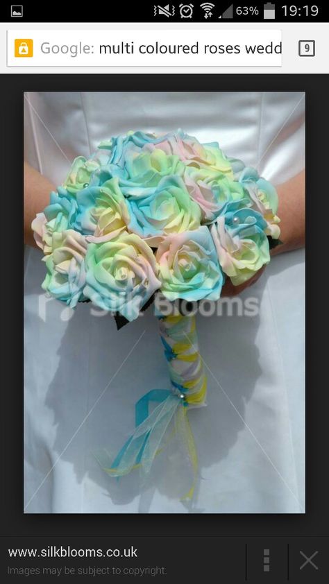 Pastel Wedding Flowers Bridal Bouquets, Bridal Bouquet Modern, Rainbow Wedding Decorations, Turquoise Wedding Flowers, Unique Wedding Bouquet, Artificial Wedding Flowers, Bouquet Images, Pastel Wedding Flowers, Pastel Bouquet