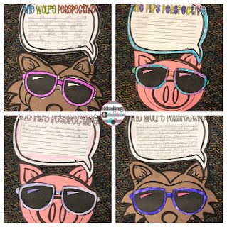 Fairy Tale Writing Activities, Fairy Tale Writing First Grade, Fairy Tales Second Grade, Fairy Tale Activities First Grade, The True Story Of The Three Little Pigs, Fractured Fairy Tales Activities, The Three Little Pigs Activities, 3 Little Pigs Activities, Three Little Pigs Story