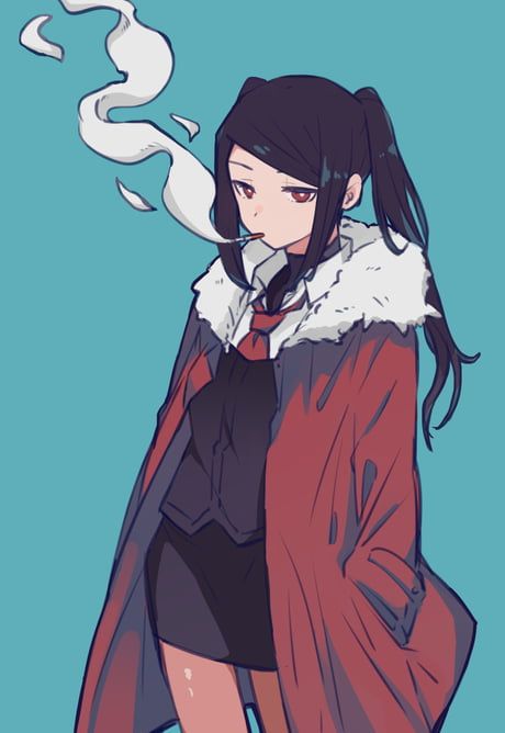 Smoke Break. Va 11 Hall A, Japon Illustration, 캐릭터 드로잉, 영감을 주는 캐릭터, An Anime, Art Reference Poses, Character Drawing, Character Design Inspiration, Character Illustration