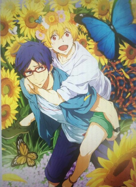 ~official art~ WHAT THE HECK IS THIS WHAT WHO WHERE WHEN WHY • Rei Ryugazaki// Nagisa Hazuki// Free! Iwatobi Swim Club// Free! Eternal Summer// Rei Free, Swimming Anime, Free Eternal Summer, Splash Free, Free Iwatobi Swim Club, Free Iwatobi, Eternal Summer, Iwatobi Swim Club, 5 Anime