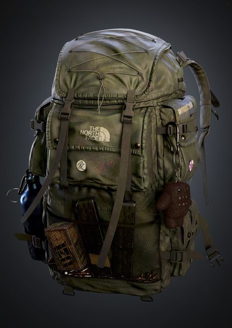 Mochila Edc, Apocalypse Clothing, Zombie Apocalypse Outfit, Apocalypse Gear, Shark Tale, Survival Clothing, Apocalypse Aesthetic, Survival Backpack, Aesthetic Backpack