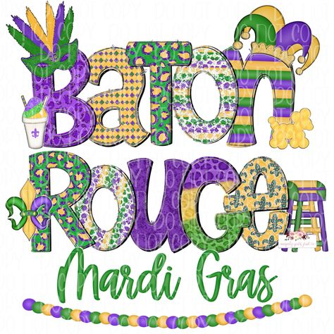 Louisiana Mardi Gras, Doodle Png, Fat Tuesday, Vinyl Transfer, Hand Drawn Design, Galveston, Create T Shirt, Technical Support, Printable Designs