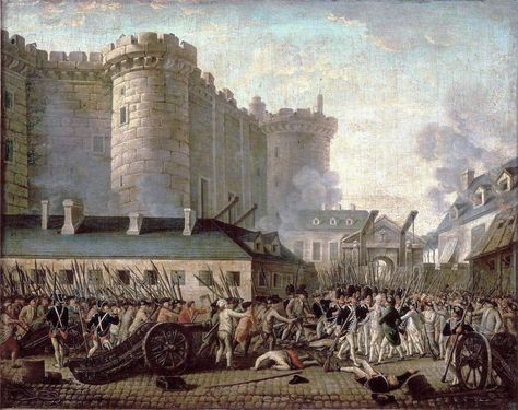 French Revolution: Storming of the Bastille, 14 July 1789 Camille Desmoulins, Modern World History, Chateau Versailles, The French Revolution, Free In French, Bastille Day, French Revolution, Historical Romance, Bastille