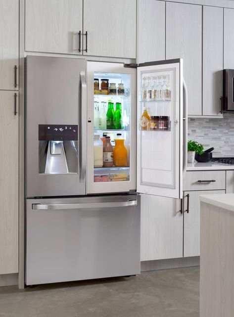 They Focus On the Fridge Door In Door Refrigerator, External Wooden Doors, Counter Depth French Door Refrigerator, Best Appliances, French Door, Door Storage, French Door Refrigerator, Best Buy, French Doors