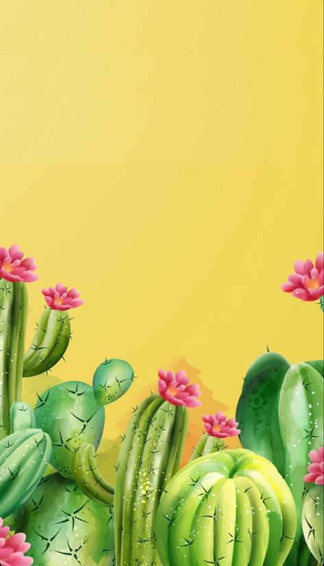 Wallpaper para celular Plants Classroom, Nails Images, Plants Wallpaper, Wallpaper Instagram, Plant Wallpaper, Cactus Y Suculentas, Prickly Pear, Cactus Plants, Decoupage