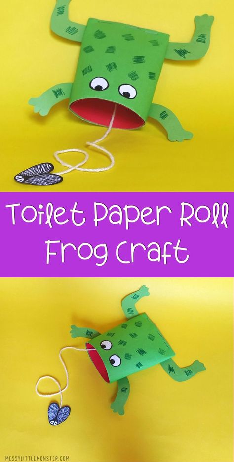 Potty Party, Frog Craft, Mini Beasts, Alzheimers Activities, Roll Craft, Kids Camp, Frog Crafts, Toilet Paper Crafts, Vbs 2024