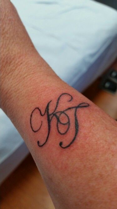 KT initials for my family J And K Tattoo, Initials Tattoo, J Tattoo, K Tattoo, Initial Tattoo, Lettering Art, Hand Lettering Art, Letter Art, My Family