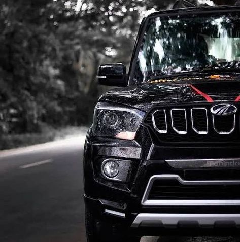 Scorpio Car Black Modified, Scorpio Black Car, Honda Civic Aesthetic, Mahindra Scorpio Car, New Mahindra Scorpio, Scorpio Images, Scorpio Car, Black Scorpio, Black Hd Wallpaper