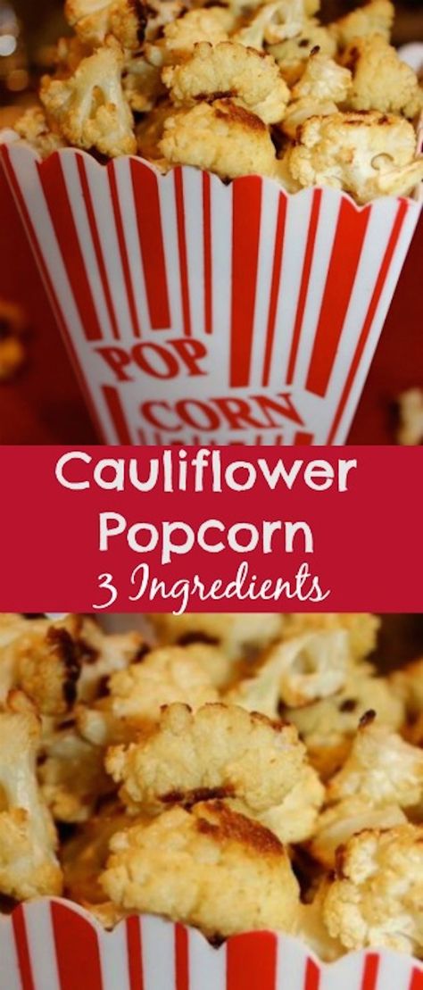 It looks like popcorn but it is cauliflower! People who do not like cauliflower change their minds after this easy super healthy cauliflower popcorn recipe. Carbohydrates Recipes, Popcorn Cauliflower, Cauliflower Popcorn, Healthy Popcorn, Healthy Children, Popcorn Recipe, Cauliflower Recipe, Popcorn Recipes, Keto Lifestyle