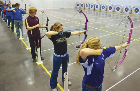 Archery Room, Archery Tournament, Archery Sport, Archery Competition, Sports Center, Room Ideas Aesthetic, Sports Complex, School Tips, Community Center