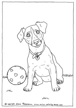 Fun Animal Coloring Pages! Printable Colouring Pages, Cute Animals With Funny Captions, Russel Terrier, Printable Colouring, Jack Russell Dogs, Dog Coloring Page, Jack Russel, Animal Coloring, Puppy Party