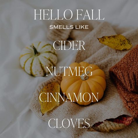 Sweet Water Decor Hello Fall Candle | Cinnamon, Apples, and Clove Autumn Scented Soy Candles for Home | 9oz Clear Jar, 40 Hour Burn Time, Made in the USA Fall Smells, Water Decor, Fall Candle Scents, Sweet Water, Autumn Candle, Fall Candle, Hot Cider, White Jar, Clear Jars