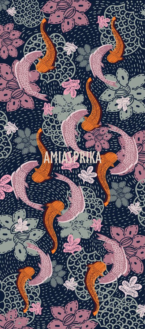 Motif Batik Digital Kontemporer Modern Batik Pattern Design, Batik Aesthetic, Chinese Pop Art, Batik Fashion Modern, Batik Illustration, Motif Batik Modern, Batik Day, Corak Batik, Modern Batik