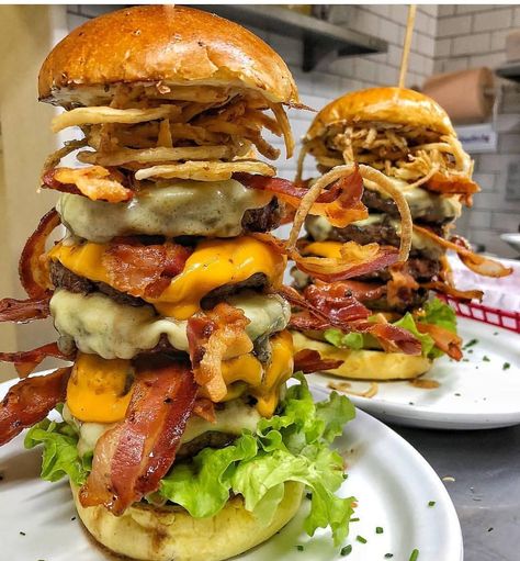 Caption This, Chicken Burgers, How Many, Follow Us, Sandwiches, Tower, Ethnic Recipes, On Instagram, Instagram