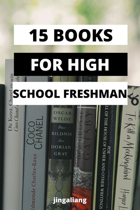 high school reading list Best Books For High School Students, Books For High School Students, 9th Grade Reading List, High School Books To Read, 7th Grade Reading List, 8th Grade Reading List, High School Reading List, High School Prep, Starting High School