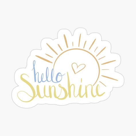 Sunshine Logo, Sunshine Sticker, Quotes Background, Inspirational Quotes Background, Decal Ideas, Kids Graphics, Baby Logo, Baby Painting, Cricut Designs