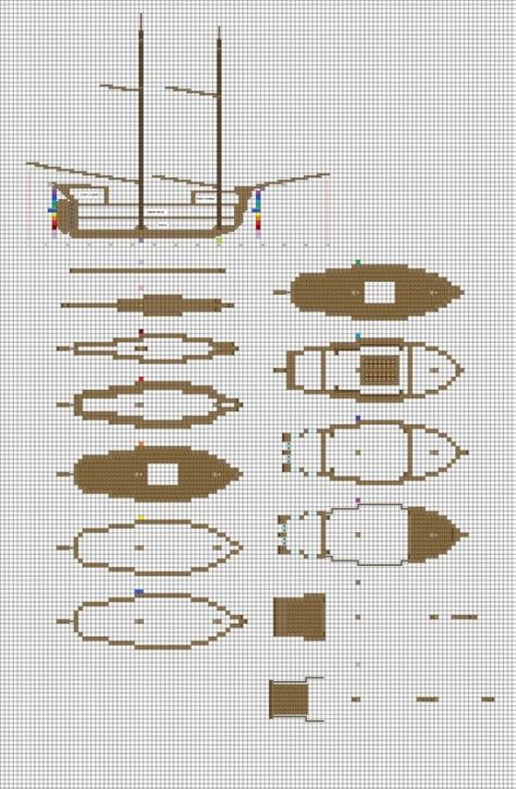 Large pirate ship Minecraft Kale, Minecraft Blueprint, Château Minecraft, Minecraft Hack, Minecraft Underwater, Minecraft Building Blueprints, Construction Minecraft, Minecraft Building Guide, Minecraft Welten