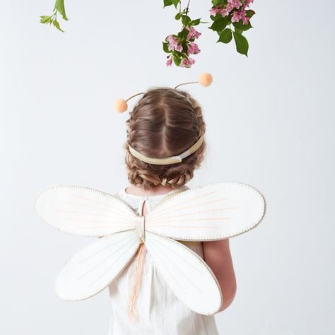 | Meri Meri Butterfly | Felt Crown, Butterfly Costume, Diy Kostüm, Meri Meri, Gold Headband, Baby Gym, Butterfly Dress, Ferm Living, American Doll