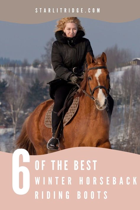 Winter Riding Boots, Winter Horseback Riding Outfit, Horseback Riding Boots, Horseback Riding Tips, Stylish Winter Boots, Horse Riding Boots, Horseback Riding Outfits, Horse Ideas, Winter Riding