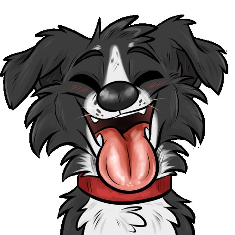 Dog Sketch Cartoon, Border Collie Dibujo, Cartoon Border Collie, Dog Cartoon Drawing, Cartoon Dog Drawing, Border Collie Art, Cute Dog Drawing, Dog Drawings, Drawing Cartoon Faces