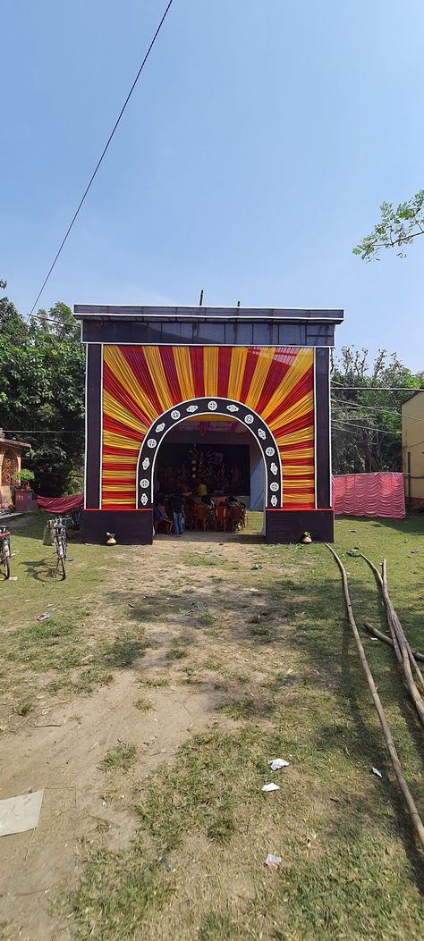 Durga Pandal Design, Ganesh Puja Pandal, Ganesh Puja Decoration, Durga Puja Pandal Decoration, Puja Pandal Decoration, Saraswati Puja Pandal, Ganesh Pandal, Durga Pandal, Navratri Pictures