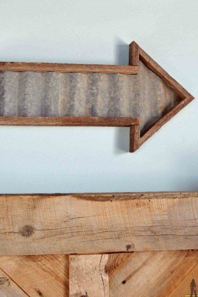 s 7 shocking things you can do with old unwanted pieces, A Decorative Tin Arrow Barn Tin, Corrugated Tin, Corrugated Metal, Tool Belt, Wood Plans, Free Plans, Kids Wood, Diy Pallet Projects, Woodworking Plans Free