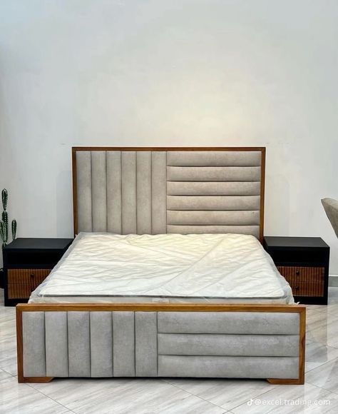 Steel Bed Design, Simple Bed Designs, Bed Back Design, Box Bed Design, Double Bed Designs, Tv Unit Furniture Design, Bed Headboard Design, Carpentry Workshop, Corner Sofa Design