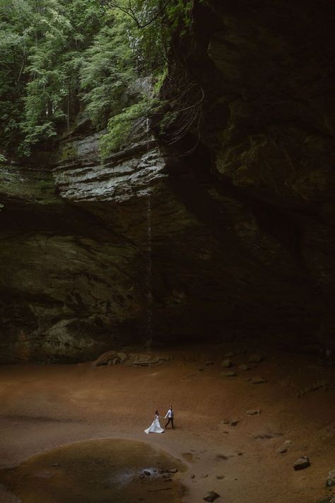 Ohio Elopement, Hocking Hills Wedding, Ohio State Parks, Hocking Hills Ohio, Where To Elope, Ohio Wedding Venues, Cuyahoga Valley National Park, How To Elope, Hocking Hills