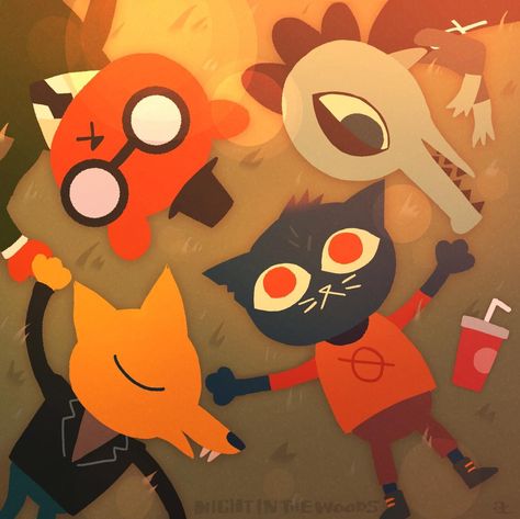 Mae Borowski, Night In The Woods, Indie Games, In The Woods, Night In, Cute Icons, Art Wallpaper, Animal Art, Art Inspo