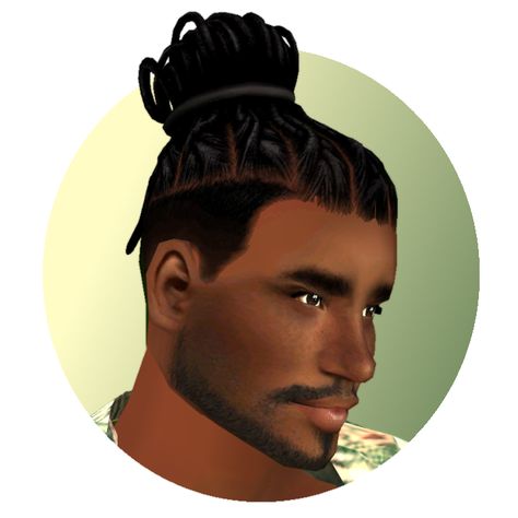 Sims 2 Hair Cc, Undercut Dreads, Sims 4 Male, Sims 2 Hair, Sims Games, Sims Four, Mens Braids, Undercut Hairstyles, African American Hairstyles