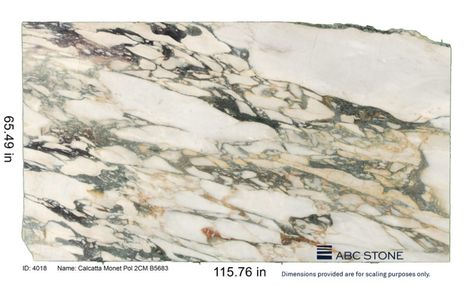 Calacatta Monet - ABC Stone : ABC Stone Monet Marble, Calacatta Monet, Brooklyn Map, Manhattan Map, Washington Park, Floor Remodel, Powder Bath, Materials And Textures, Kitchen Inspo