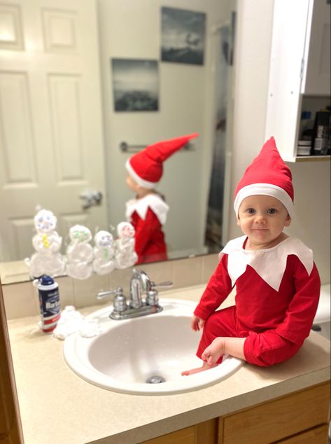 Elf On The Shelf Ideas Baby Photoshoot, Elf On The Shelf Real Baby, Real Baby Elf On The Shelf Ideas, Elf On The Shelf Ideas Baby, Elf On The Shelf Photoshoot Baby, Elf On The Shelf Baby Ideas, Elf On The Shelf Baby Photoshoot, Elf On The Shelf Photoshoot, Baby Elf On The Shelf Ideas